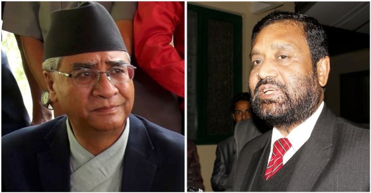 देउवाले यसरी फर्काए निधिलाई