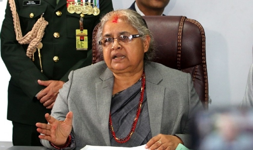 सुशीलाको पक्षमा एमालेसहितको १० दल