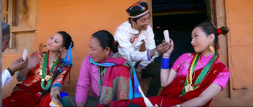 `बल्लपो तामाङको हुल उठ्यो´ भन्दै गाए आस्मान लोप्चनले खान्दोके भाका