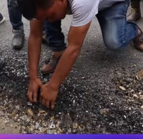 उप्किएको रोड देखाउँदै अध्यक्षले दिए कडा चुनौती:  इन्टरनेटमा भाइरल पिच रोड (भिडियो)
