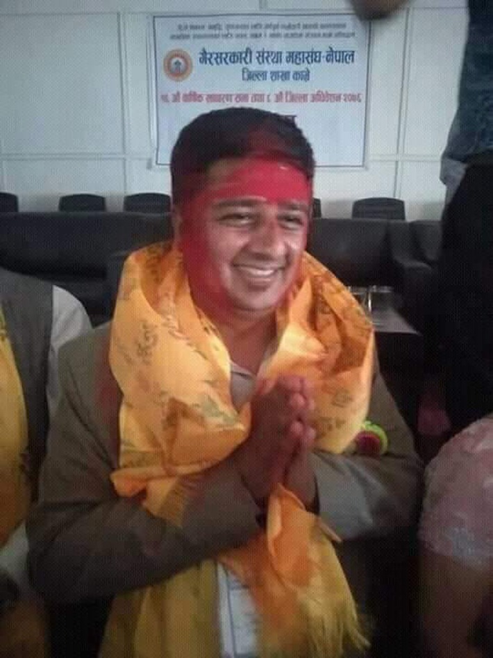 गैसस काभ्रेको अध्यक्षमा सापकोटा निर्वाचित
