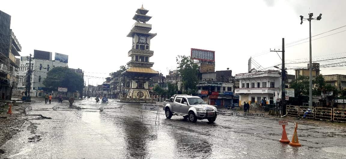 प्रहरी ज्यादती विरुद्ध सरसफाइकर्मीद्वारा काम ठप्प