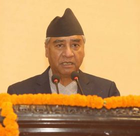 सभापति देउवाद्वारा गणतन्त्र दिवसको शुभकामना