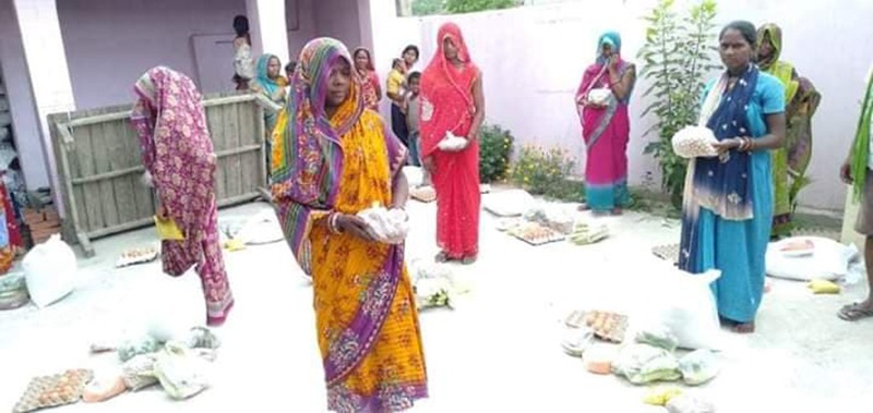 दया फॉउंडेशन तथा भीसीएनबाट राहत सामग्री वितरण