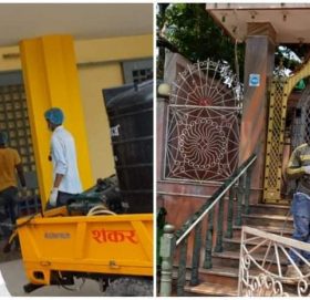 समाजसेवी अजयकुमार गुप्ताले गरे पूरै वडा नं १० लाई सेनिटाईज