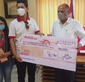 पिसिआर मेशिन खरिदको लागी विभिन्न सस्थाबाट सहयोग