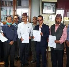 सुनकोशी खानेपानी आयोजनाको चौपक्षिय सम्झौता, तीन बर्षमा बनिसक्ने