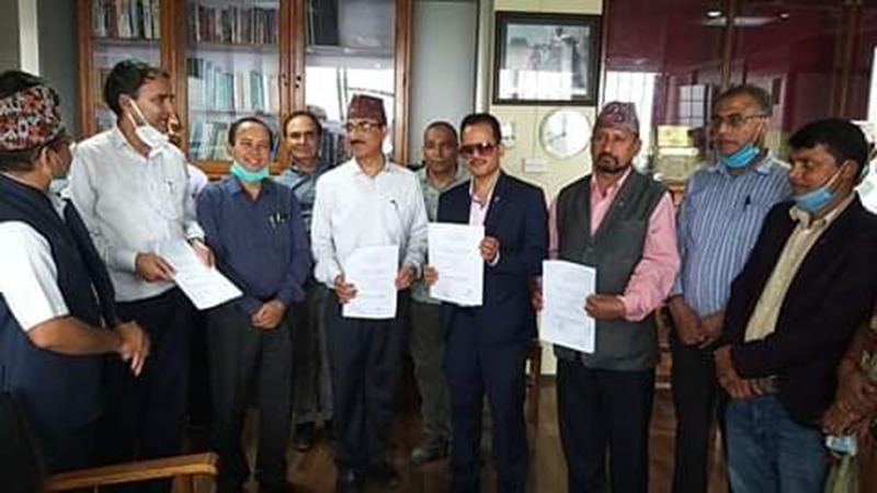 सुनकोशी खानेपानी आयोजनाको चौपक्षिय सम्झौता, तीन बर्षमा बनिसक्ने