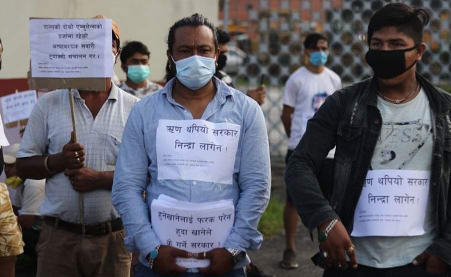 प्रदर्शनमा निस्किएका तीन सय ट्याक्सी नियन्त्रणमा
