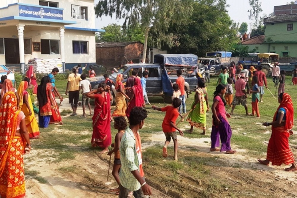 थुनुवाको मृत्युपछि छानबिनको माग गर्दै प्रदर्शन