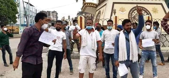  नेपाल विधार्थी संघले अर्थमन्त्री र मुख्यमन्त्रीको पुतला जलाए