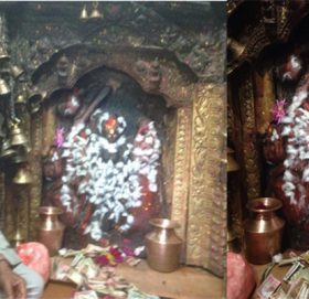 काभ्रेको उग्रचण्डी भगवती माईलाई पसिना
