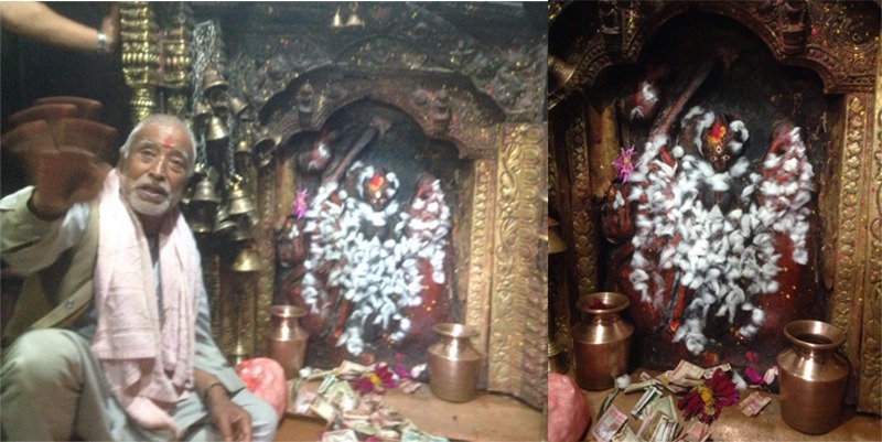 काभ्रेको उग्रचण्डी भगवती माईलाई पसिना
