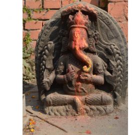 काभ्रेको बनेपामा गणेश मुर्ती चोरी