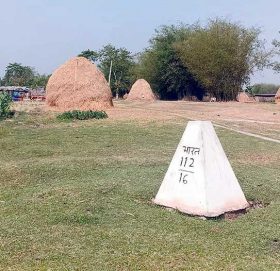 लालपुर्जा नेपालको, भूमि भारतीय कब्जामा