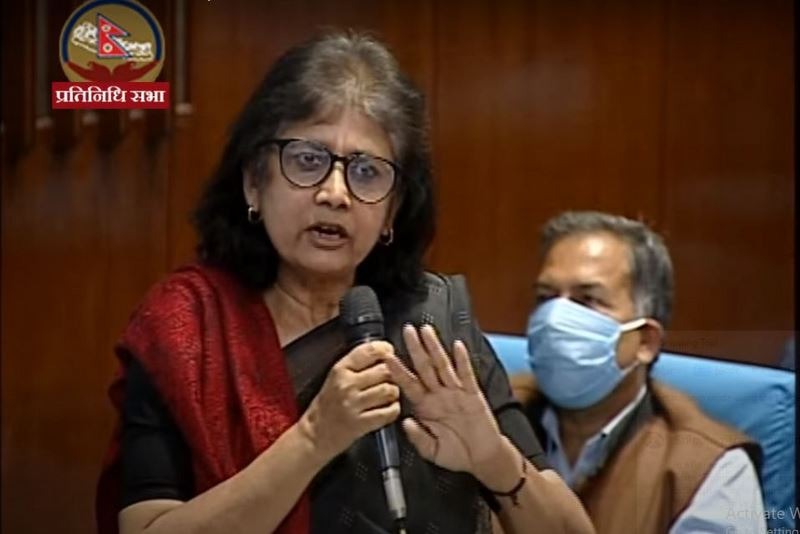 जनता समाजवादीले सरिता गिरीलाई दियो कारवाहीको चेतावनी