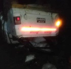 जीप दुर्घटना, एकको ज्या’न गयो