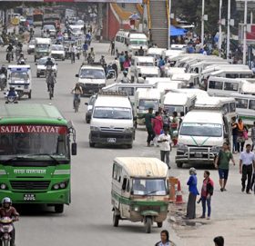 काभ्रेमा तत्काल सार्वजनिक यातायात नचल्ने