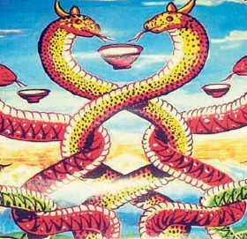 आज नाग पञ्चमीमा नाग वा सर्पको पूजा गरिदै