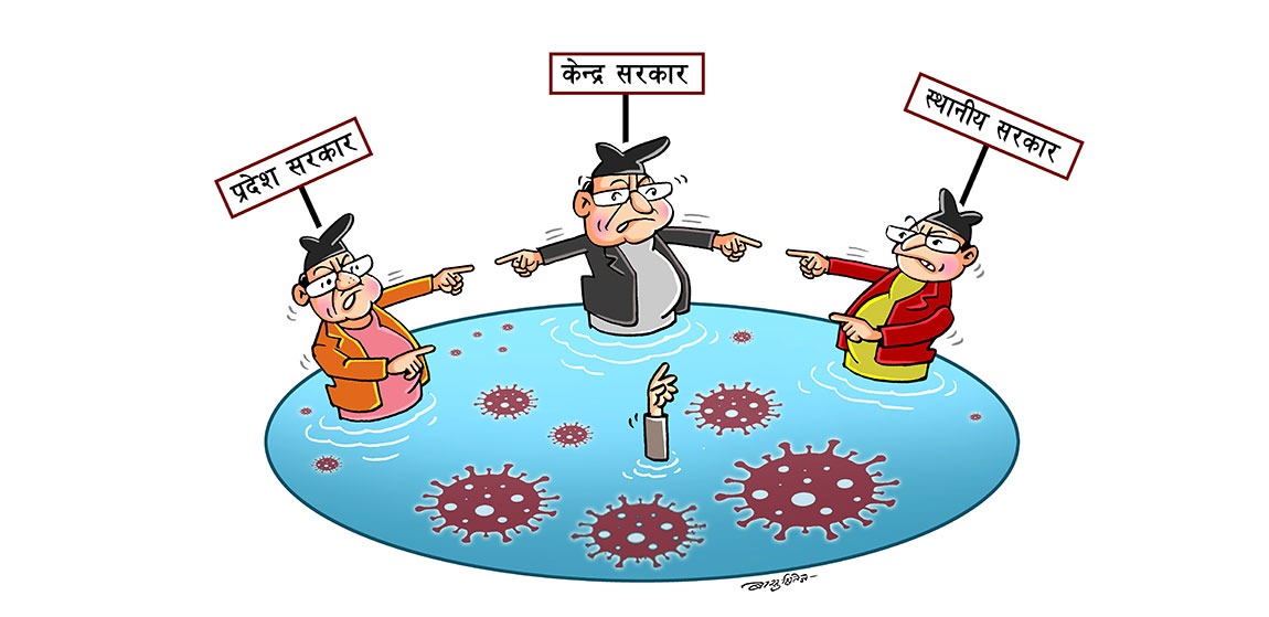 संघीयता छ, समन्वय छैन