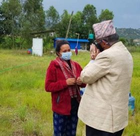 काभ्रेमा एकैदिन ३३ जना कोरोना जितेर घर फर्किए