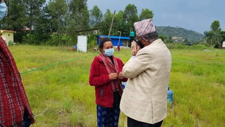 काभ्रेमा एकैदिन ३३ जना कोरोना जितेर घर फर्किए