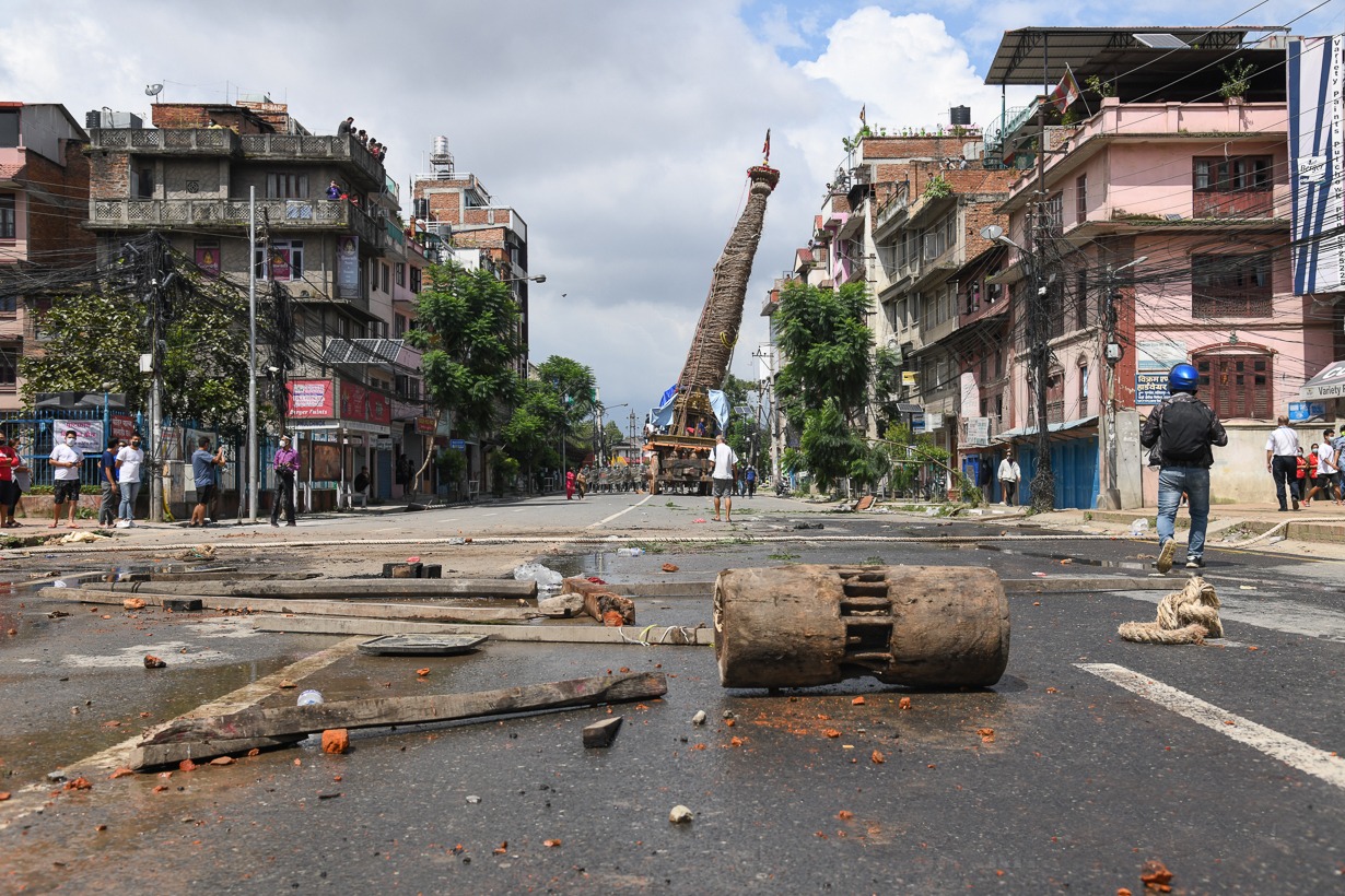 ललितपुरमा आज कफ्र्यु