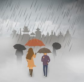 आज केही ठाउँमा ठूलो पानी पर्ने
