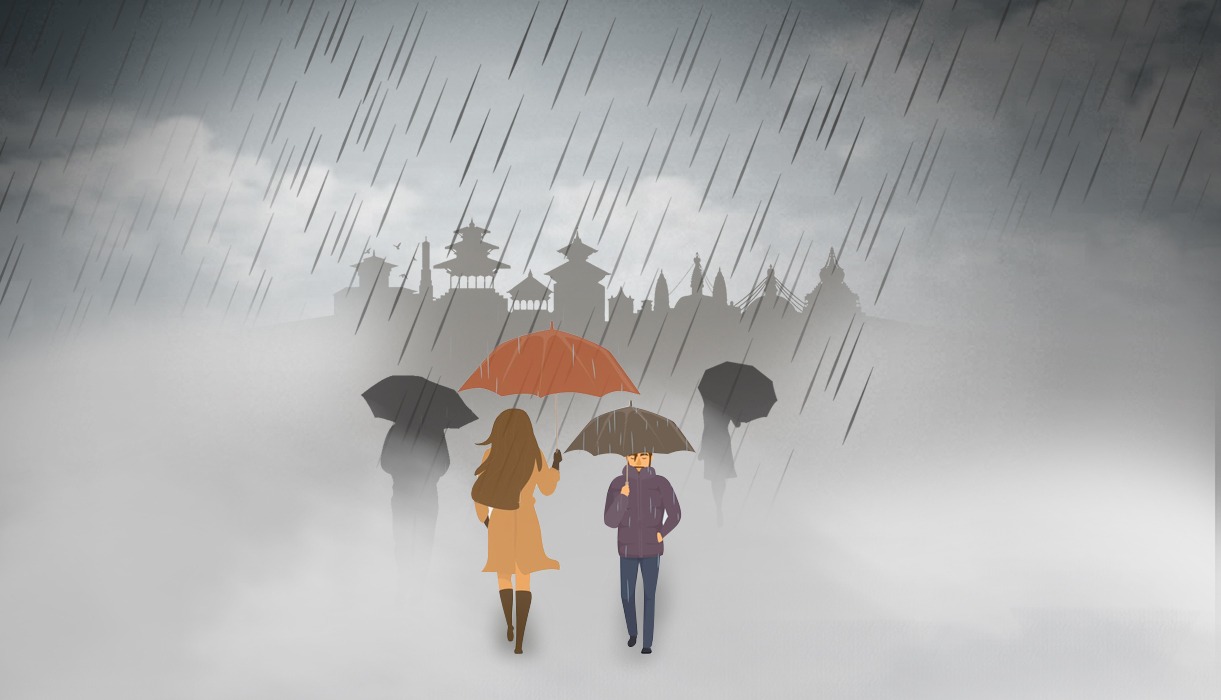 आज केही ठाउँमा ठूलो पानी पर्ने