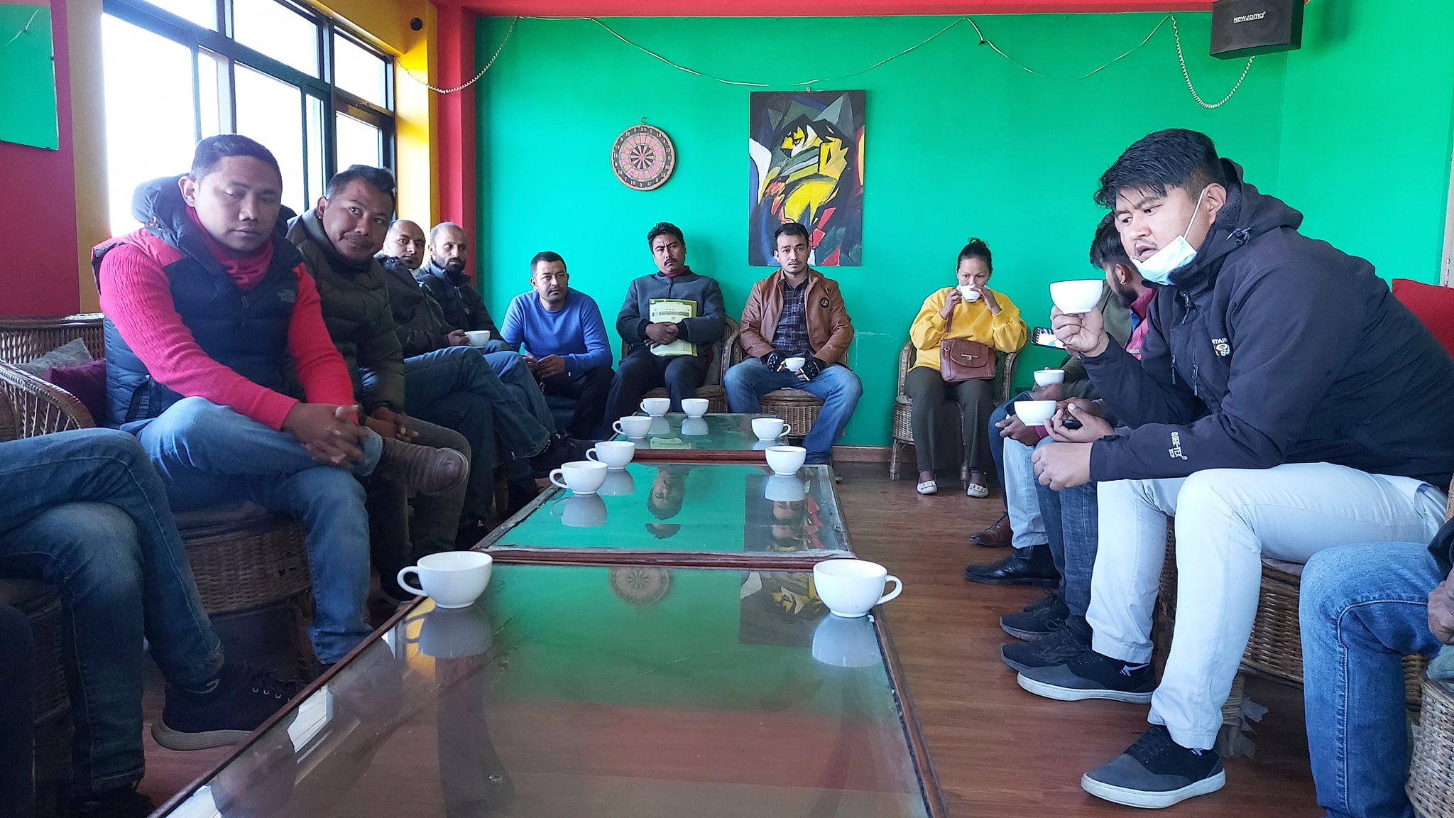 धुलिखेलका सबै वडामा साविक एमालेको युवा संघ नेपाल  ब्यूत्याइने