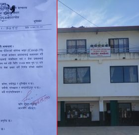 मालपोत कार्यालय काभ्रेले भोली देखी बार अनुसार सोवा प्रवाह गर्ने