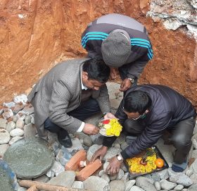 सांसद लम्सालको पहलमा सर्वमंगला क्याम्पसमा नयाँ भवन बन्दै