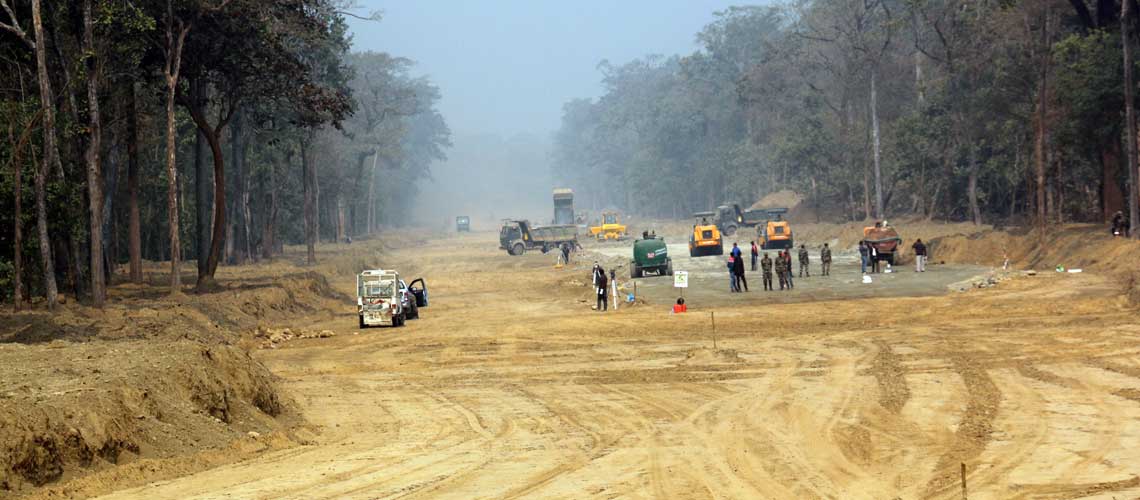 काठमाडौँ–मधेस द्रुतमार्गमा अप्टिकल फाइबर