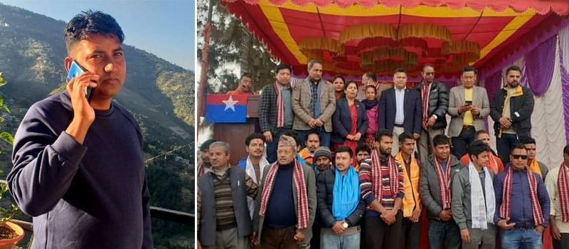 धुलिखेल ९ को राष्ट्रिय युवा संघ संयोजकमा हुमागाई चयन