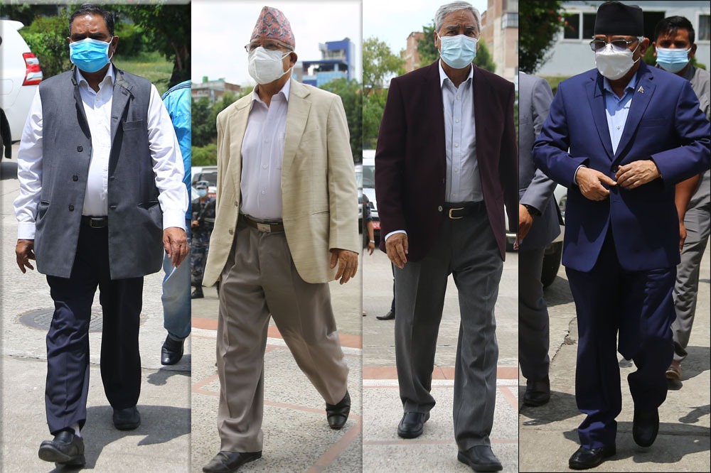 देउवालाई प्रधानमन्त्री बनाउनु पर्ने माग लिएर विपक्षी दल आज सर्वोच्च जाँदै