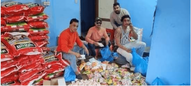 तरूण दल बनेपाले थाल्यो खाद्यान्न वितरण