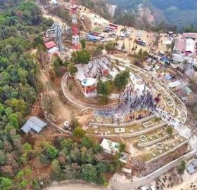 भब्य बन्दै धुलिखेलको देविस्थान पार्क