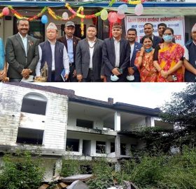 जिल्ला प्रशासन कार्यालय काभ्रेको भवन अलपत्र, अरूको भवनमा सर्दा तामझाम