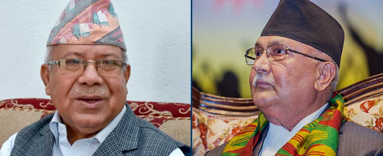 एमालेको एकता प्रक्रिया पुनः धरापमा, नेपाल टसमस नभएपछि ओली रुष्ट