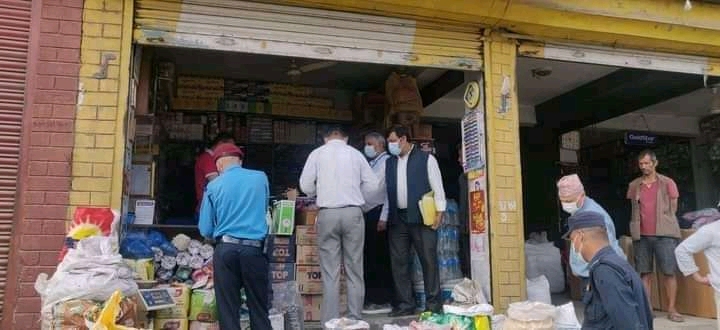मुख्य ब्यापारिक केन्द्र बनेपामा चाडपर्व लक्षित बजार अनुगमन