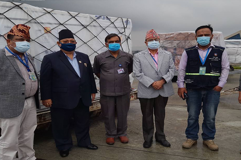 चीनबाट आइपुग्यो थप ४४ लाख डोज भेरोसेल खोप