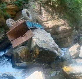 काभ्रेमा ट्याक्टर दु र्घटना, चार जना घा इ ते