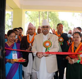 नमोबुद्ध १० को वडा कार्यालय र स्वास्थ्य चौकी भवन उद्घाटन