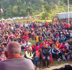 काभ्रेको महाभारतमा कांग्रेसको पक्षमा उर्लियो जनसागर