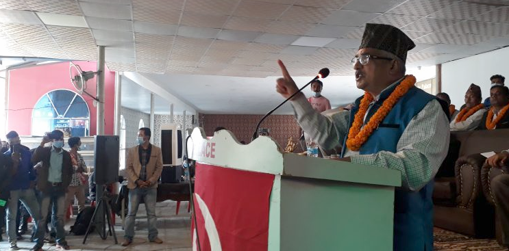 गोकुल बाँस्कोटा मन्त्री भएपछि काभ्रे जिल्लाको बदनाम भयो : सभापति मधु आचार्य