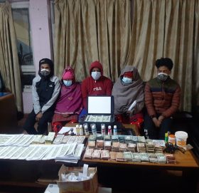 नक्कली नोटसहित रामेछाप र सिन्धुपाल्चोकका पाँच जना पक्राउ