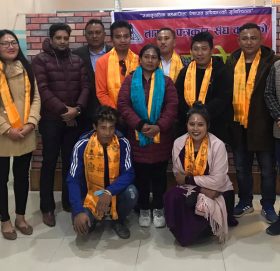तामाङ पत्रकार संघ काभ्रेको अध्यक्षमा अञ्जली तामाङ