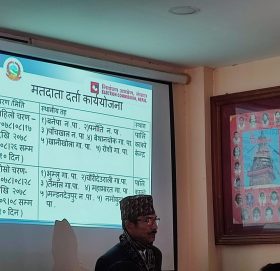 काभ्रेमा मङ्सिर १७ गतेदेखि दुई चरणमा मतदाता नामावली सङ्कलन हुने