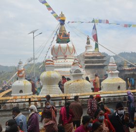 दुई वर्ष पछि लाग्यो काभ्रेको नमोबुद्धमा कार्तिक पूणीमामा मेला
