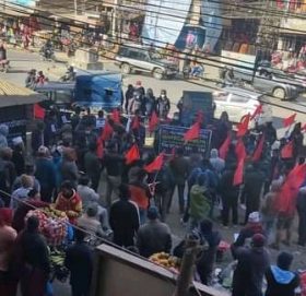 काभ्रेमा एमसीसीको विरोध